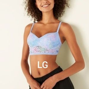 SZ LG VS PINK LACE BRALETTE